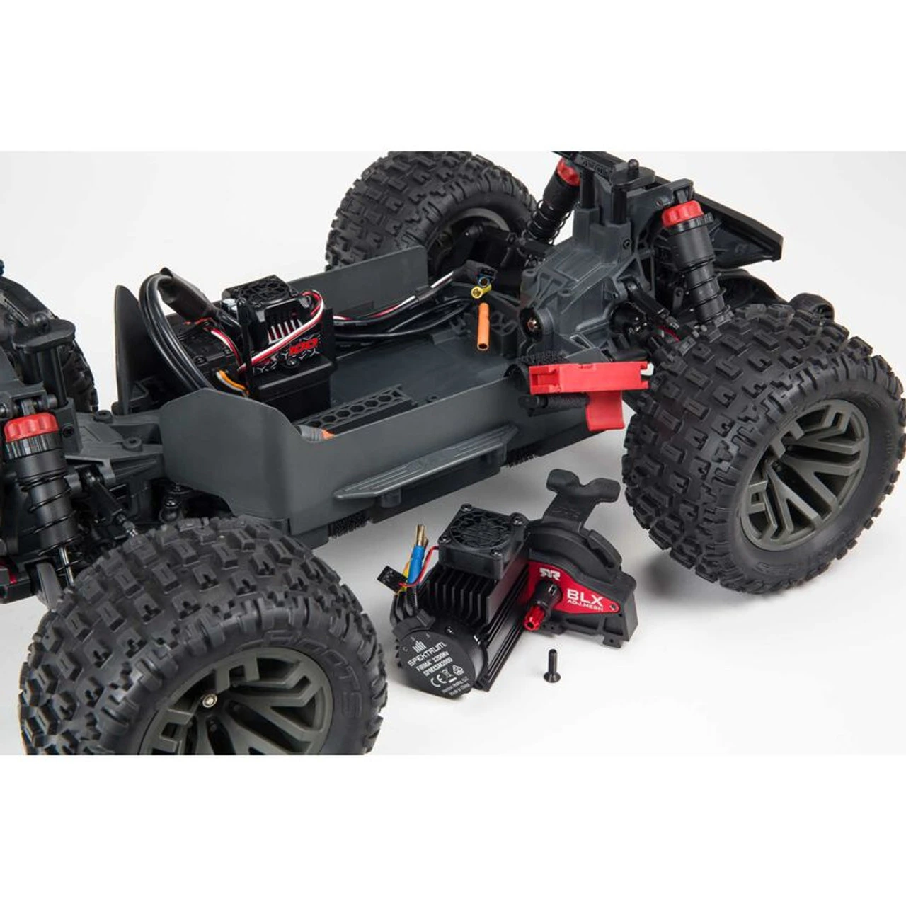 Arrma Granite 4X4 V3 3S BLX 1/10 RTR Brushless 4WD Monster Truck (Green) W/ Spektrum SLT3 2.4GHz Radio - Image 10
