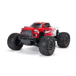 Arrma Granite 4X4 V3 3S BLX 1/10 RTR Brushless 4WD Monster Truck (Red) W/ Spektrum SLT3 2.4GHz Radio