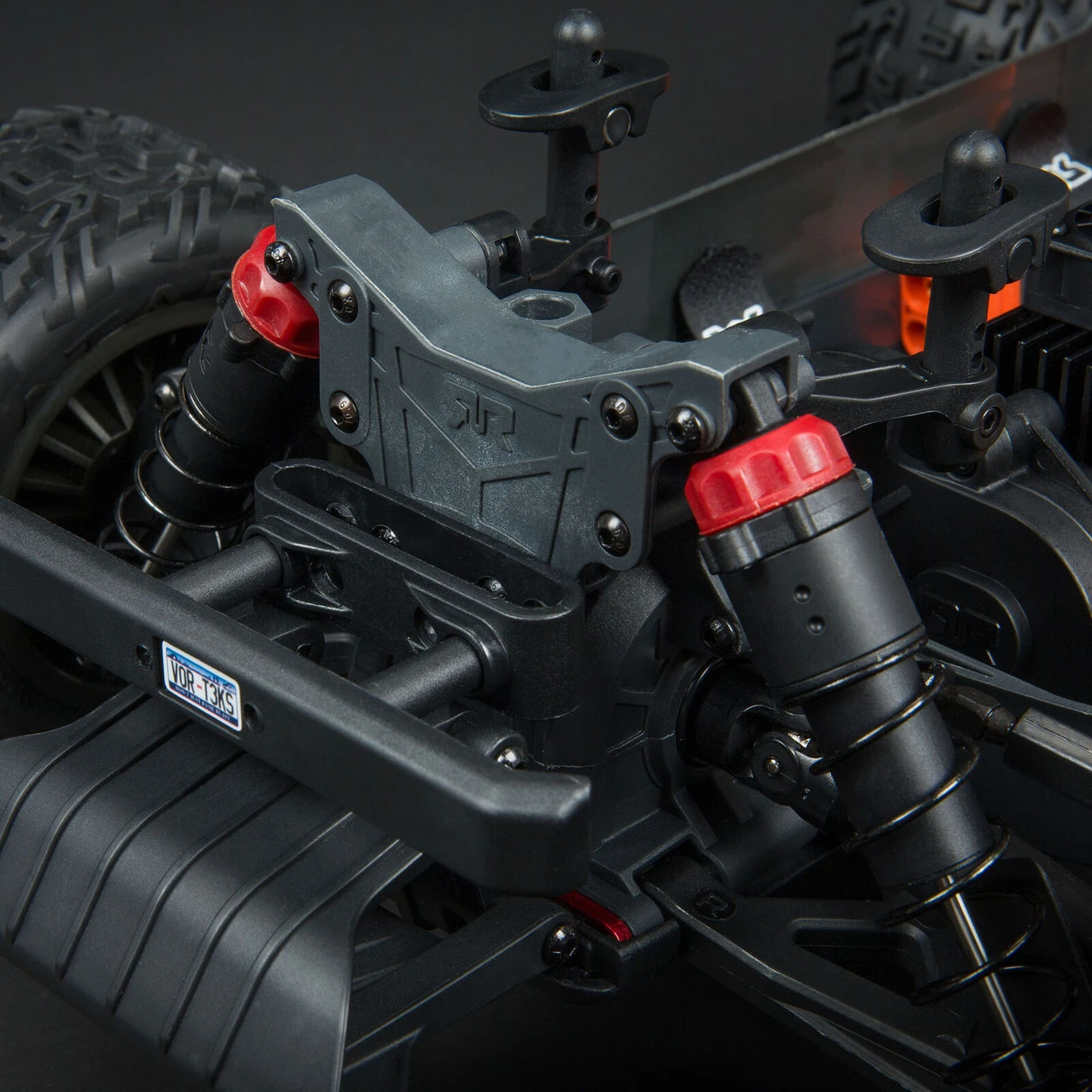 Arrma Vorteks 4X4 3S BLX 1/10th Stadium Truck W/ 2.4GHz Radio (Red) - Image 13