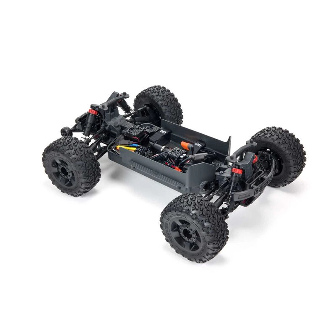 Arrma Big Rock 4X4 V3 3S BLX 1/10 RTR Brushless Monster Truck (Black) W/Spektrum SLT3 2.4GHz Radio - Image 4