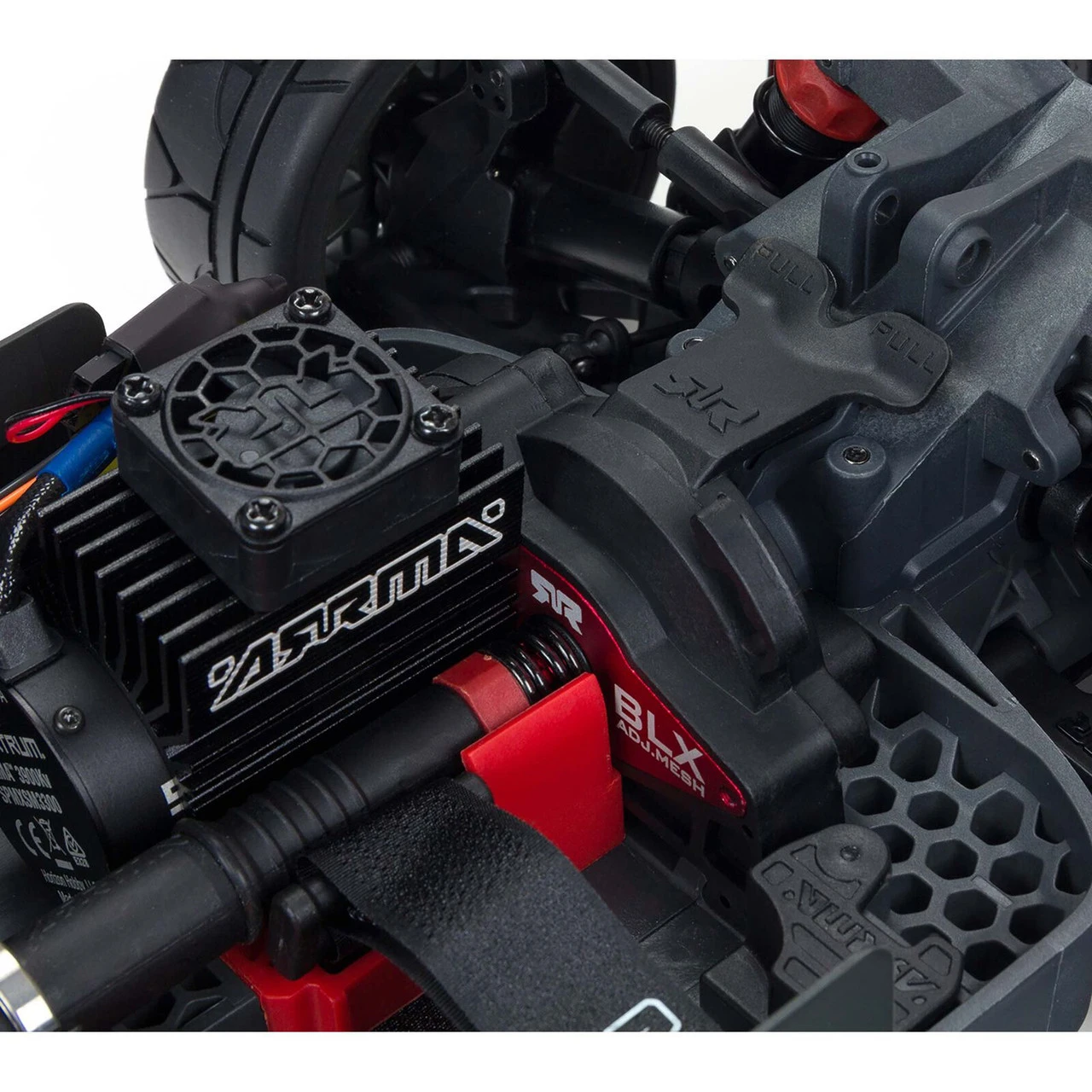 Arrma 1/8 INFRACTION 4X4 3S BLX 4WD All-Road Street Bash Resto-Mod Truck RTR, Gold - Image 14