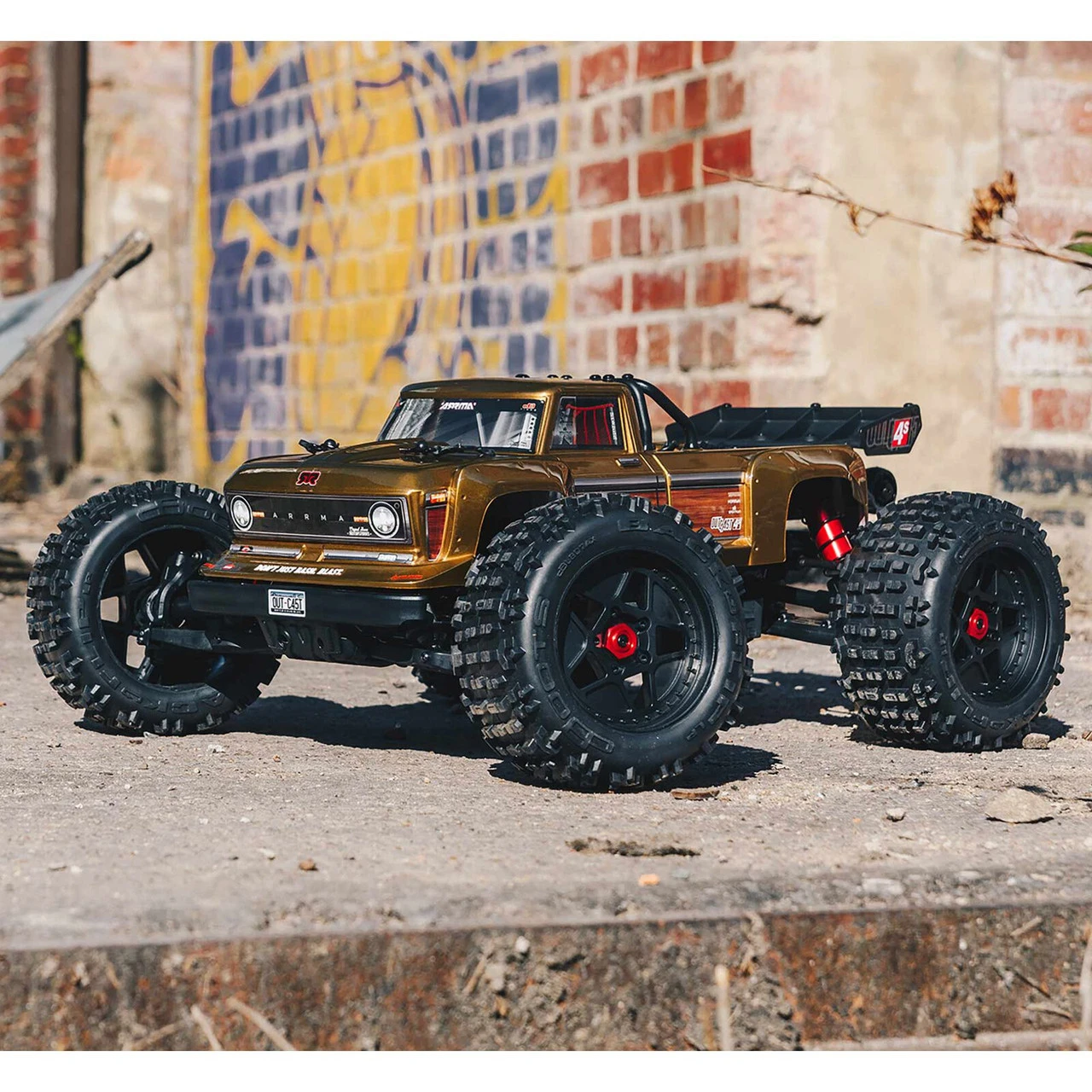 Arrma OUTCAST 4X4 4S V2 BLX Stunt Truck RTR, Bronze - Image 2