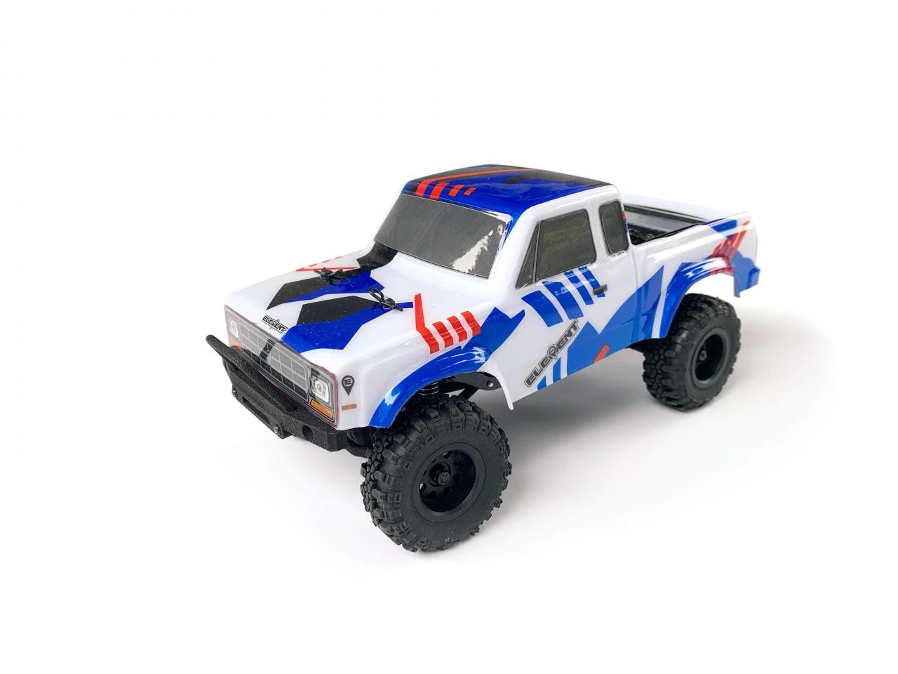 Team Associated Element RC Enduro24 Sendero 1/24 4WD RTR Scale Mini Trail Truck (Red/Blue) W/ 2.4GHz Radio