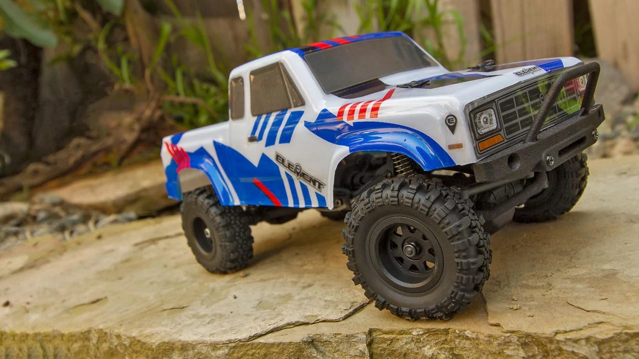 Team Associated Element RC Enduro24 Sendero 1/24 4WD RTR Scale Mini Trail Truck (Red/Blue) W/ 2.4GHz Radio - Image 6