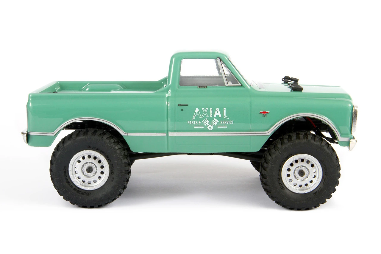 Axial SCX24 1967 Chevrolet C10 1/24 4WD RTR Scale Mini Crawler (Green) W/2.4GHz Radio - Image 5
