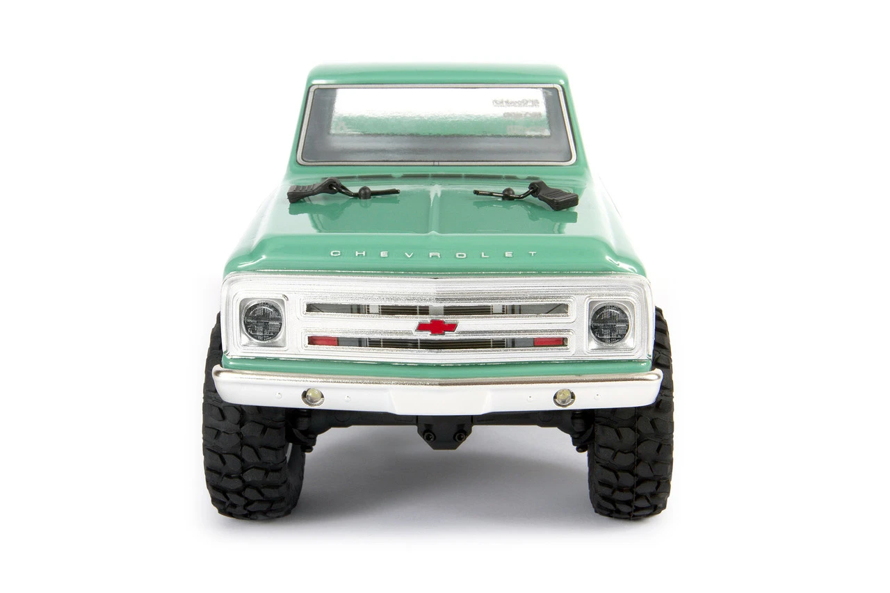 Axial SCX24 1967 Chevrolet C10 1/24 4WD RTR Scale Mini Crawler (Green) W/2.4GHz Radio - Image 4