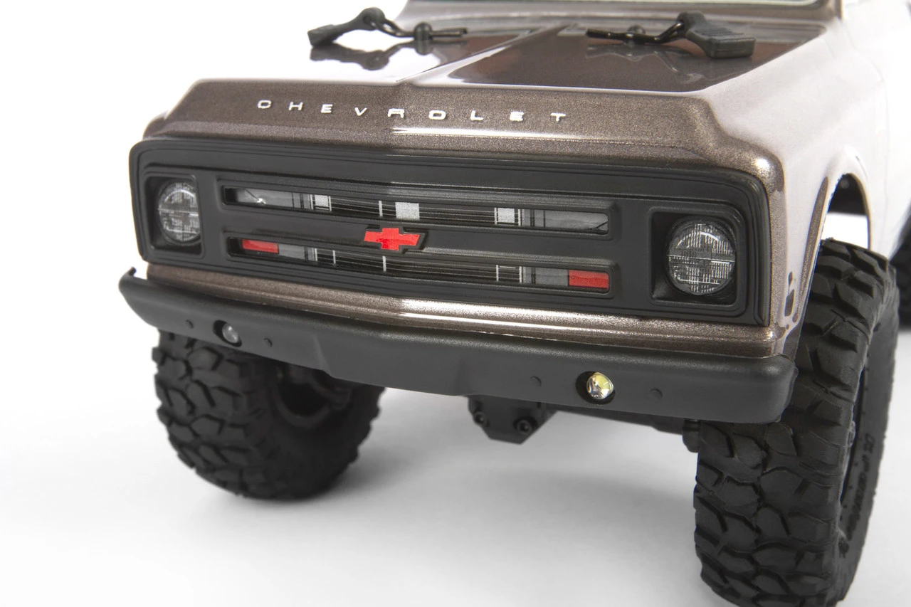 Axial SCX24 1967 Chevrolet C10 1/24 4WD RTR Scale Mini Crawler (Silver) W/2.4GHz Radio - Image 11
