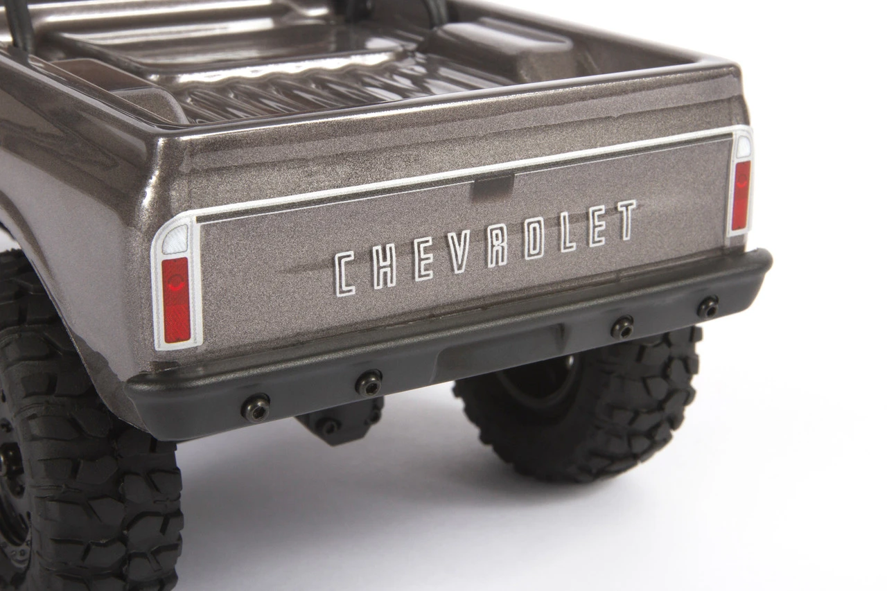 Axial SCX24 1967 Chevrolet C10 1/24 4WD RTR Scale Mini Crawler (Silver) W/2.4GHz Radio - Image 12
