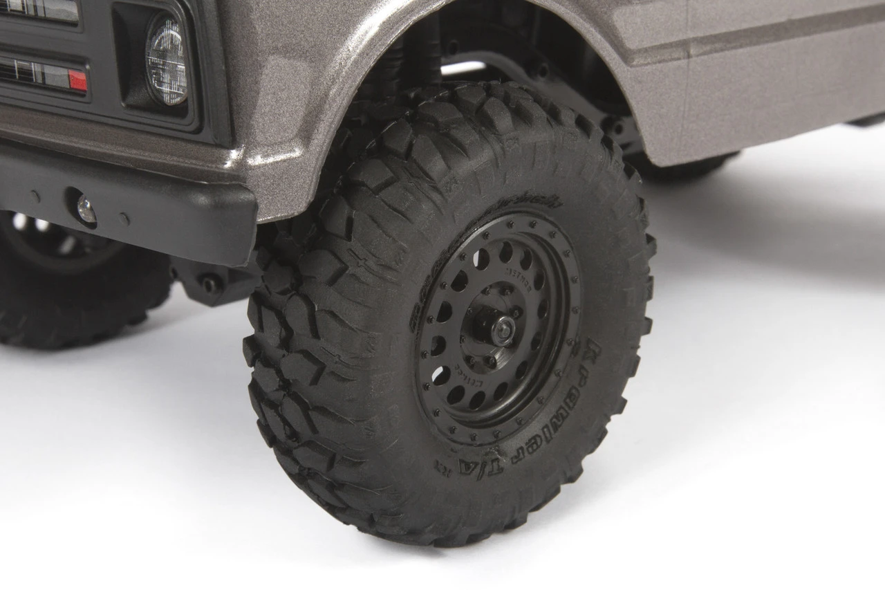 Axial SCX24 1967 Chevrolet C10 1/24 4WD RTR Scale Mini Crawler (Silver) W/2.4GHz Radio - Image 10