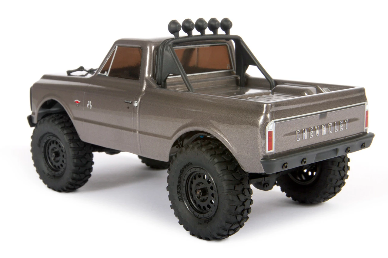 Axial SCX24 1967 Chevrolet C10 1/24 4WD RTR Scale Mini Crawler (Silver) W/2.4GHz Radio - Image 7