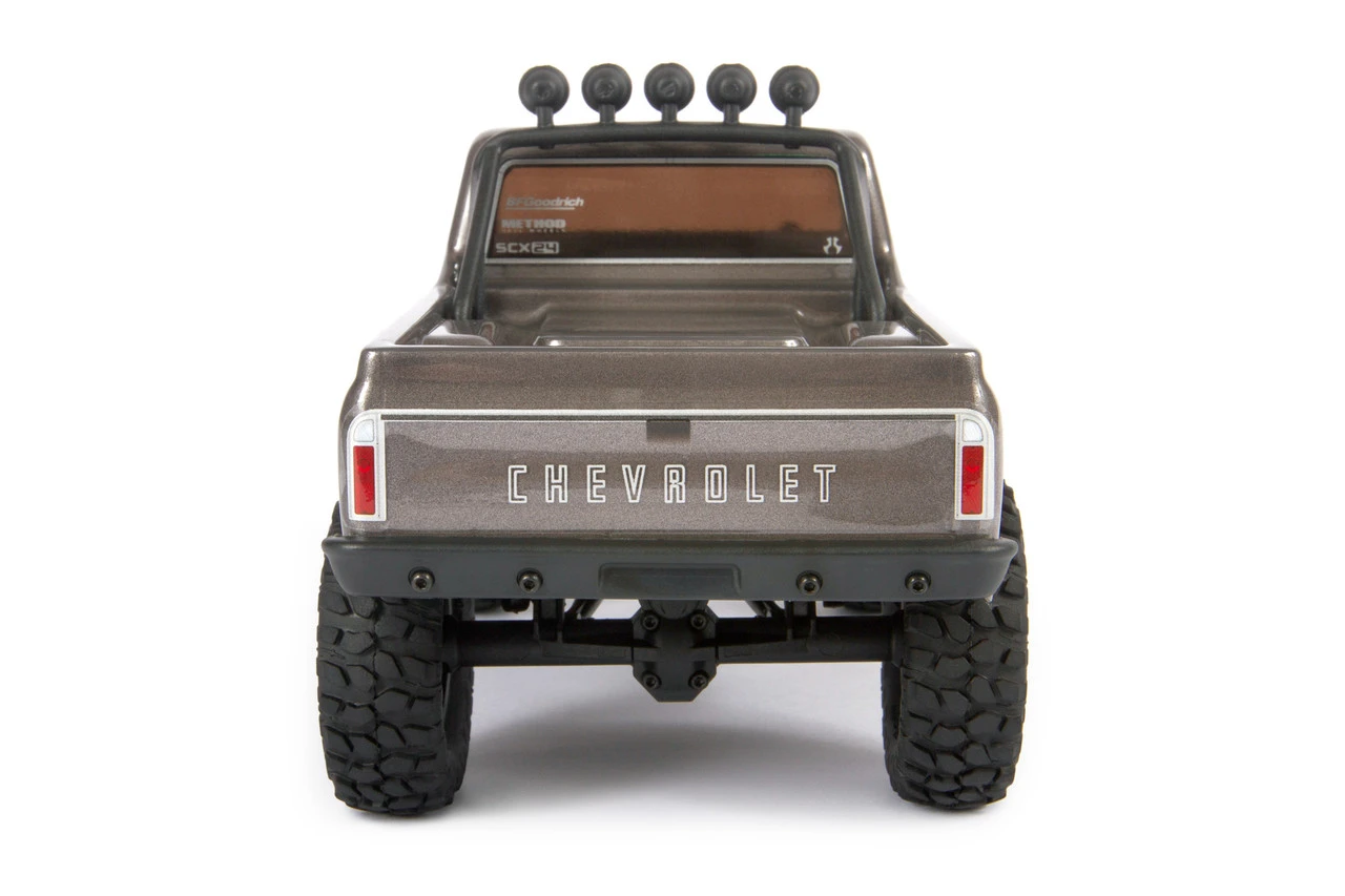 Axial SCX24 1967 Chevrolet C10 1/24 4WD RTR Scale Mini Crawler (Silver) W/2.4GHz Radio - Image 5
