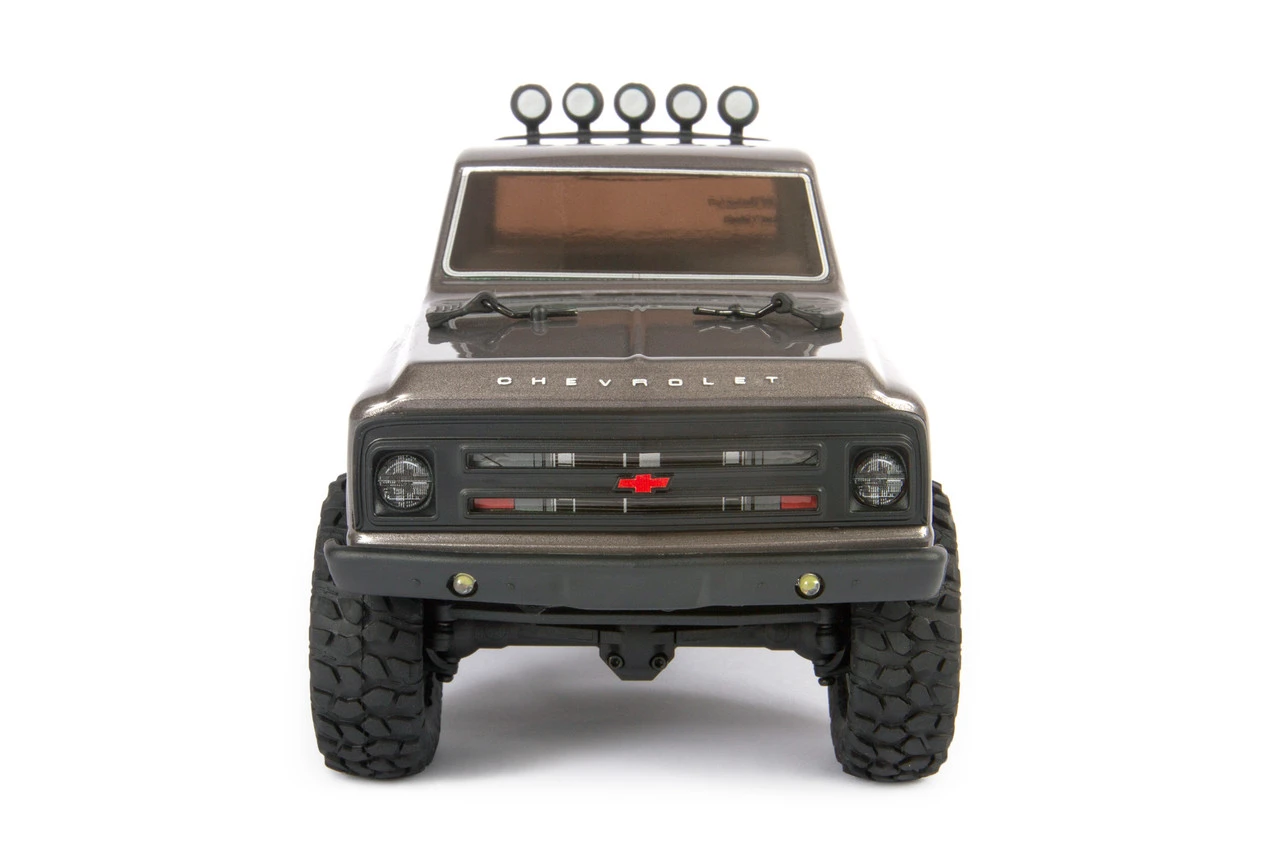 Axial SCX24 1967 Chevrolet C10 1/24 4WD RTR Scale Mini Crawler (Silver) W/2.4GHz Radio - Image 4
