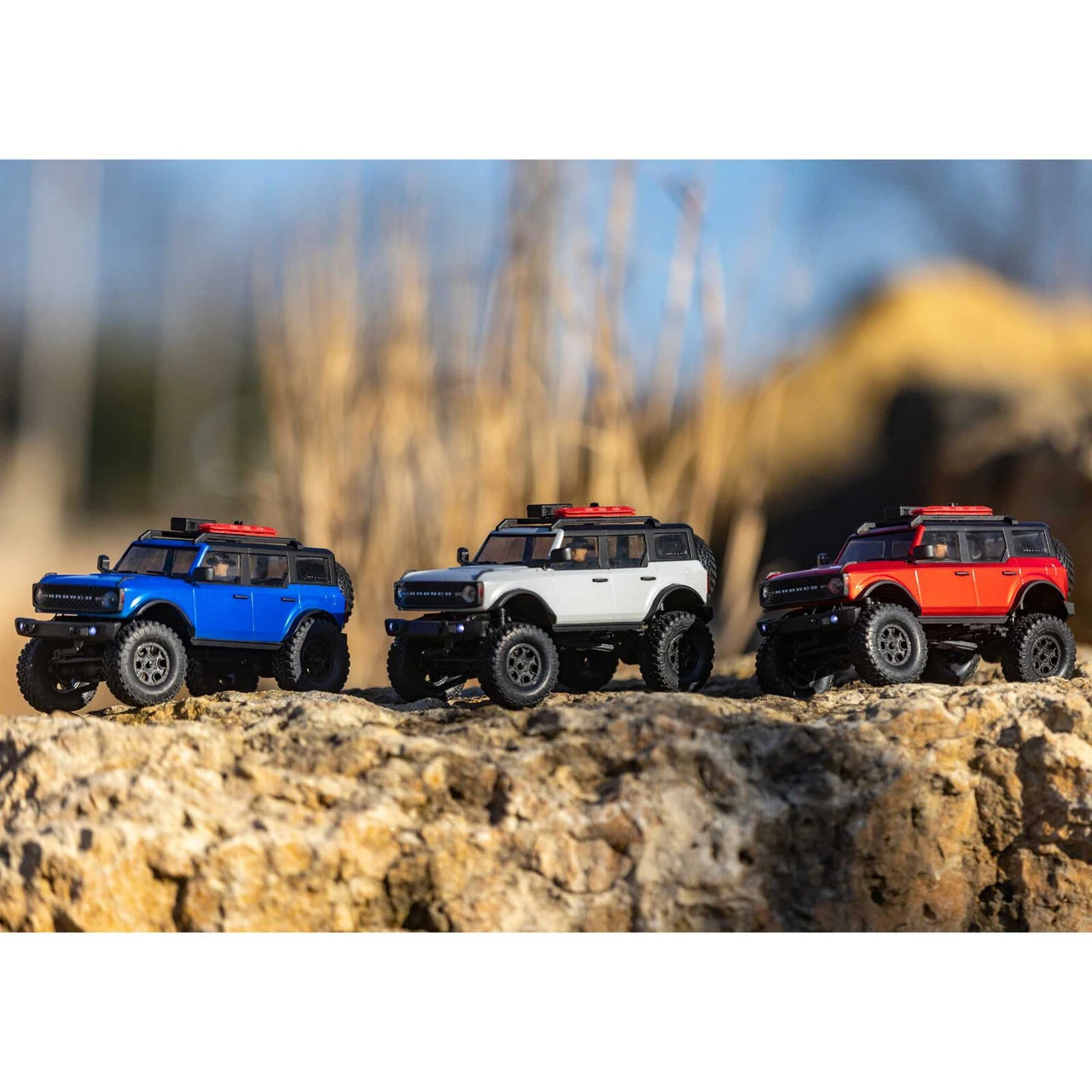 Axial 1/24 SCX24 2021 Ford Bronco 4wd Truck RTR, Blue - Image 18