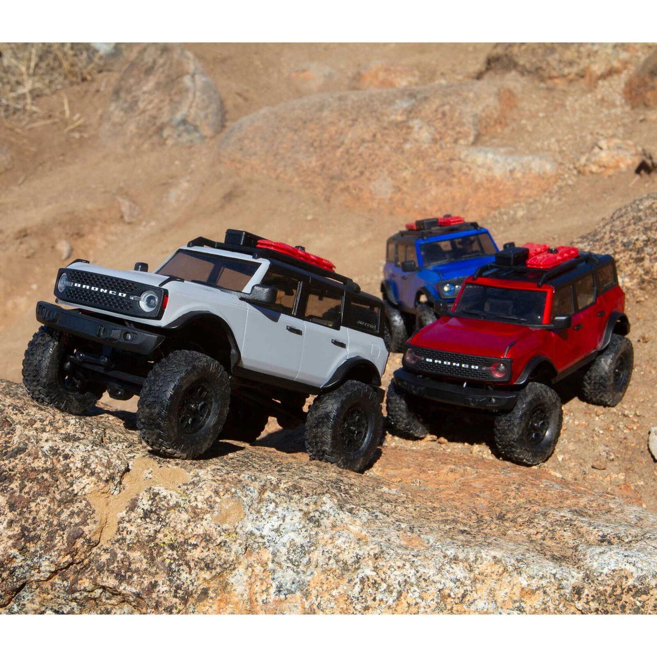 Axial 1/24 SCX24 2021 Ford Bronco 4wd Truck RTR, Blue - Image 21