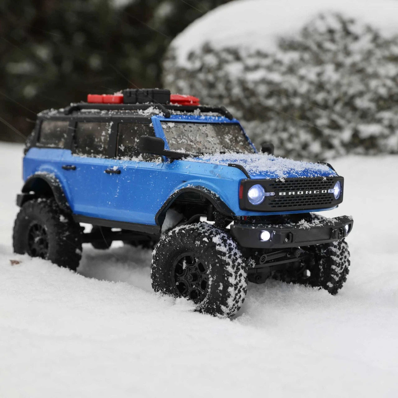 Axial 1/24 SCX24 2021 Ford Bronco 4wd Truck RTR, Blue - Image 6