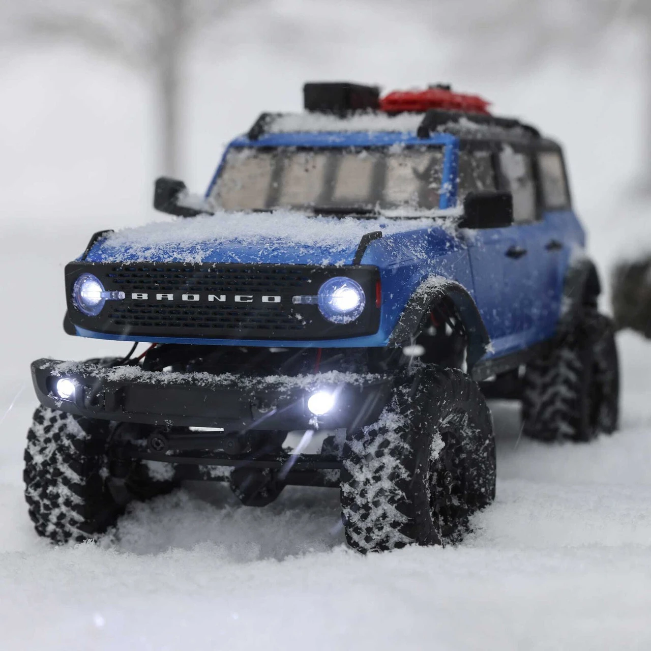 Axial 1/24 SCX24 2021 Ford Bronco 4wd Truck RTR, Blue - Image 12