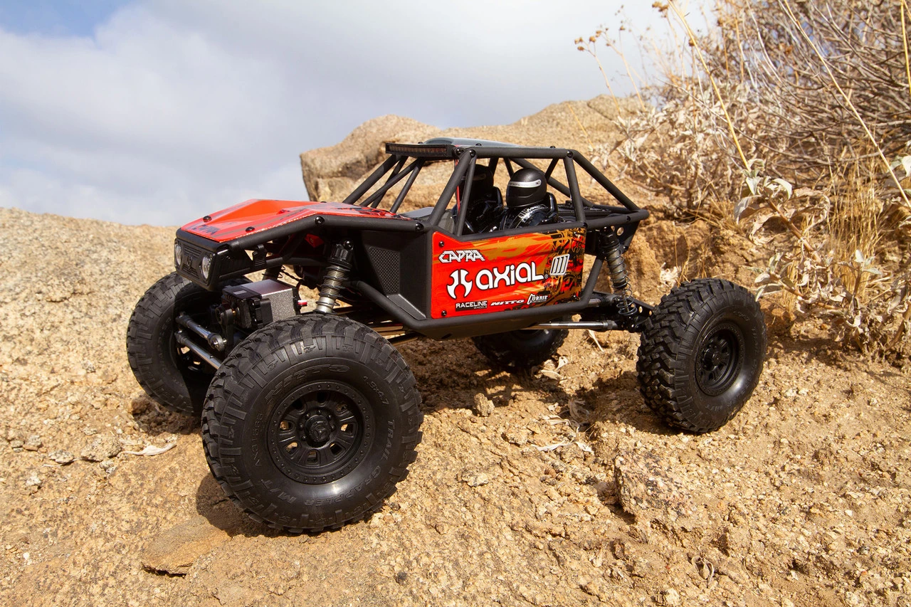 Axial Capra 1.9 Unlimited Trail Buggy RTR, Red - Image 16