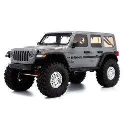 Axial SCX10 III "Jeep JLU Wrangler" RTR 4WD Rock Crawler (Gray) W/ Portals & DX3 2.4GHz Radio