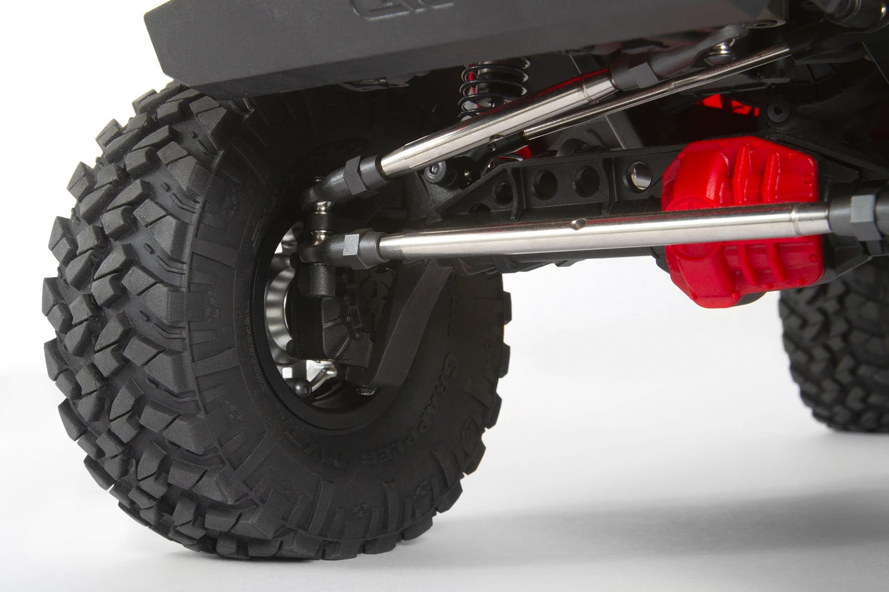 Axial SCX10 III "Jeep JT Gladiator" RTR 4WD Rock Crawler (Red) W/ Portals & DX3 2.4GHz Radio - Image 10