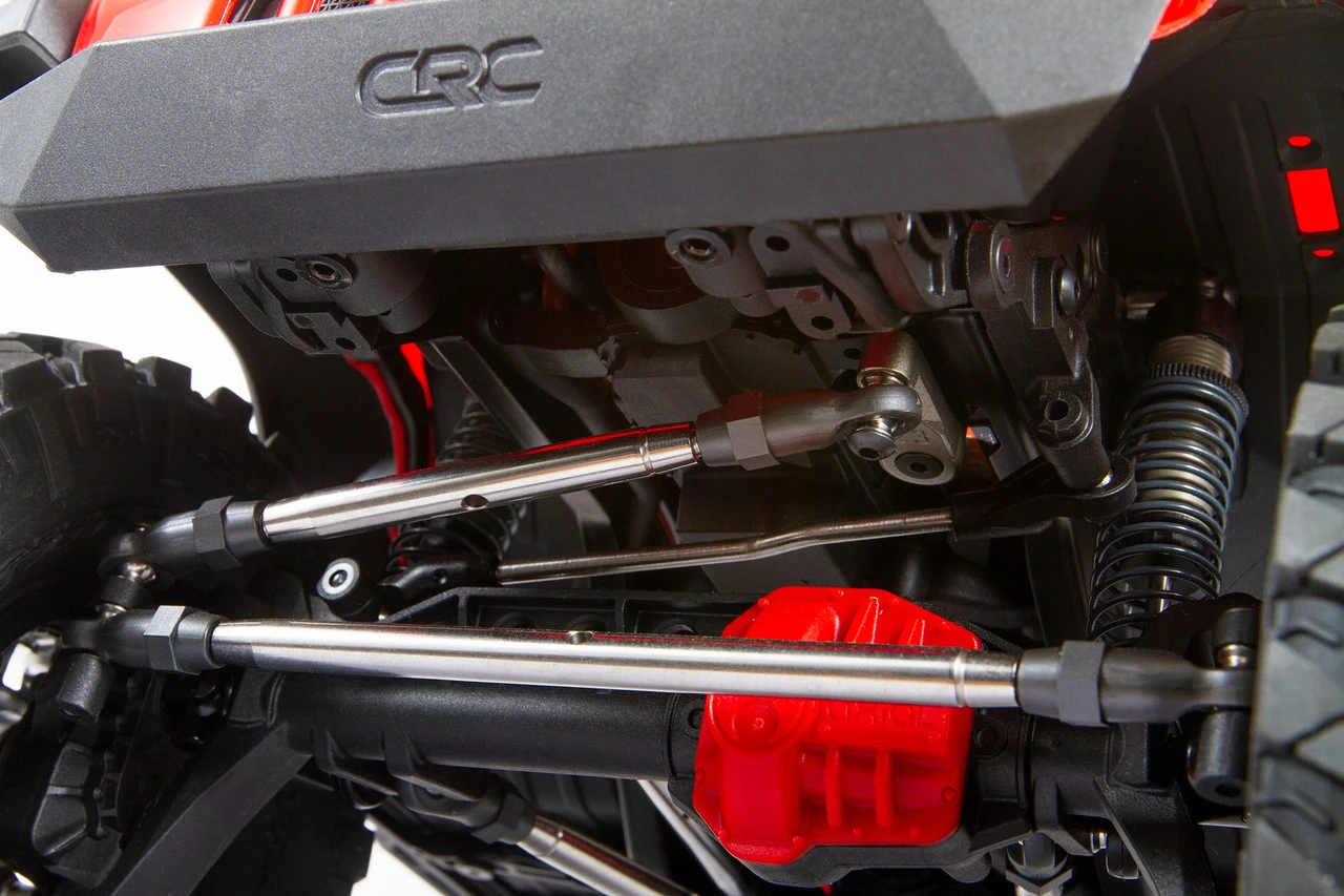 Axial SCX10 III "Jeep JT Gladiator" RTR 4WD Rock Crawler (Red) W/ Portals & DX3 2.4GHz Radio - Image 17