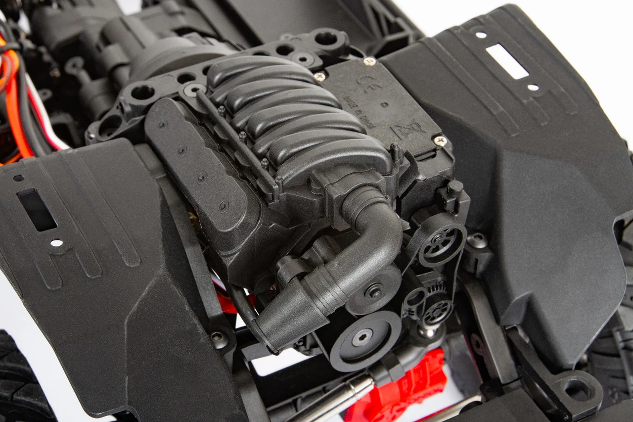 Axial SCX10 III "Jeep JT Gladiator" RTR 4WD Rock Crawler (Red) W/ Portals & DX3 2.4GHz Radio - Image 16