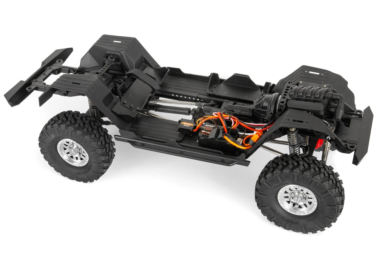 Axial SCX10 III "Jeep JT Gladiator" RTR 4WD Rock Crawler (Red) W/ Portals & DX3 2.4GHz Radio - Image 6
