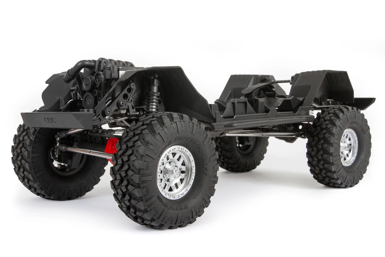 Axial SCX10 III "Jeep JT Gladiator" RTR 4WD Rock Crawler (Red) W/ Portals & DX3 2.4GHz Radio - Image 8