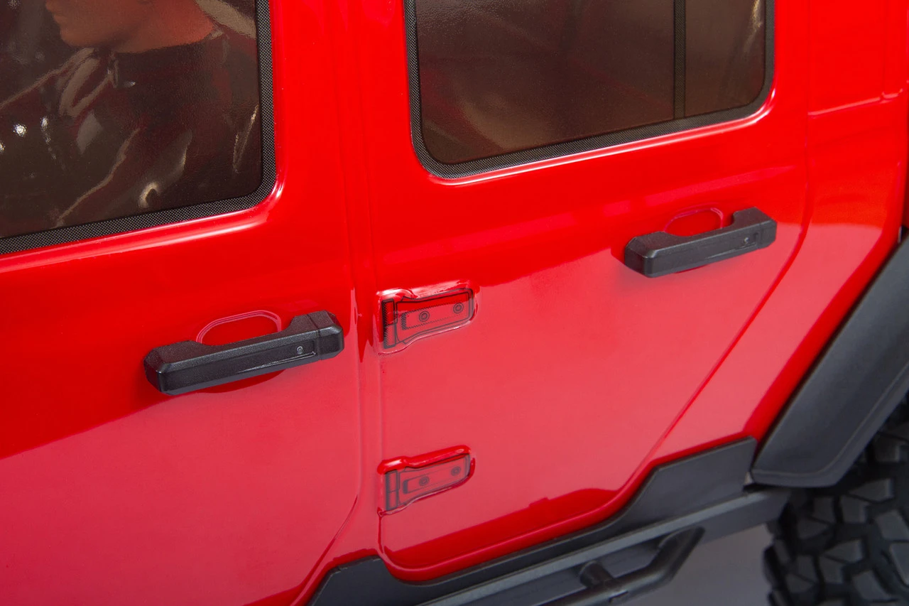 Axial SCX10 III "Jeep JT Gladiator" RTR 4WD Rock Crawler (Red) W/ Portals & DX3 2.4GHz Radio - Image 18