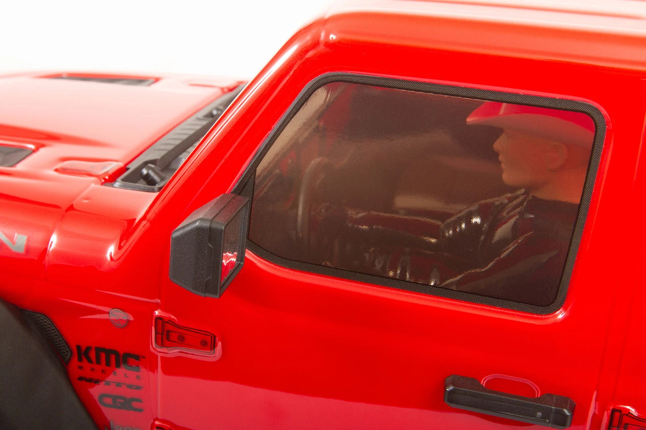 Axial SCX10 III "Jeep JT Gladiator" RTR 4WD Rock Crawler (Red) W/ Portals & DX3 2.4GHz Radio - Image 23