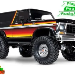 Traxxas TRX-4 1/10 Trail Crawler Truck W/'79 Bronco Ranger XLT Body W/TQi 2.4GHz Radio (Sunset)