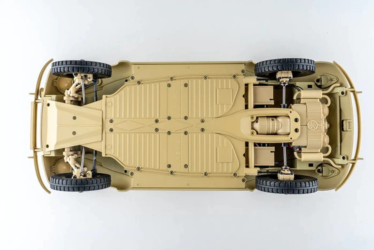 FMS ROCHOBBY 1:12 Kommandeurwagen Beetle RTR Yellow - Image 12