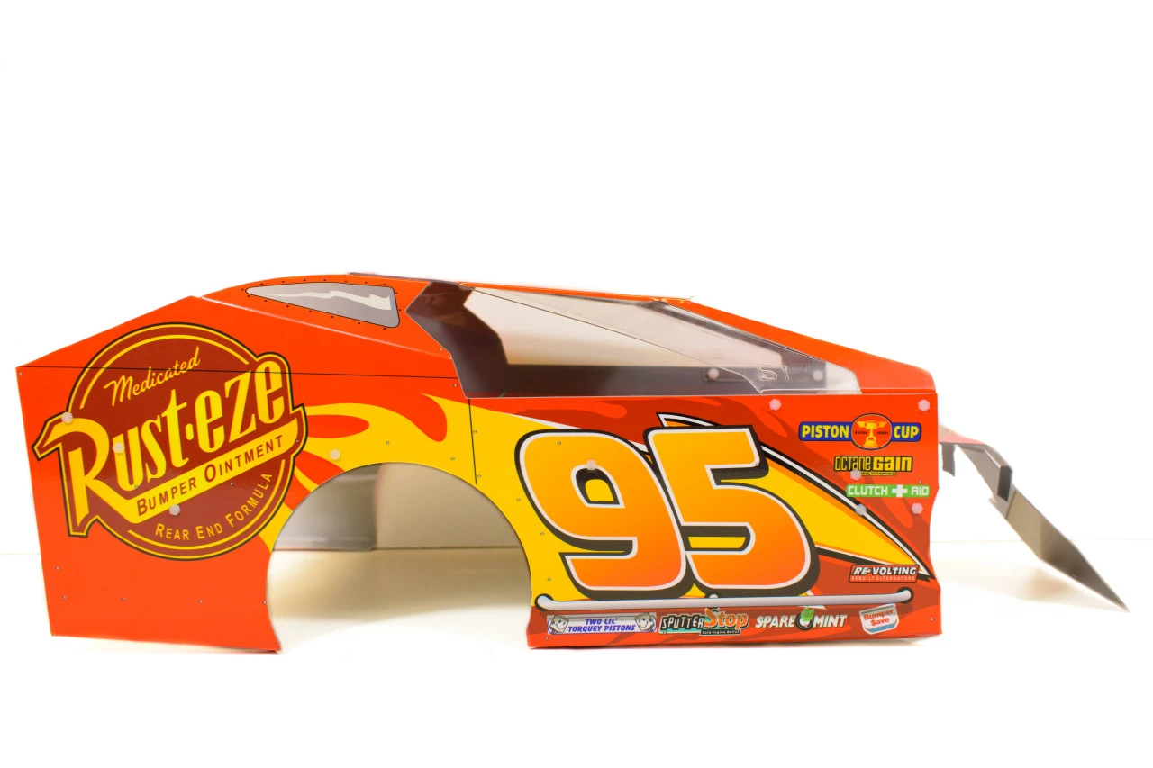 Small Addictions RC Wrap Addicts #95 Lighting McQueen Rust-eze MudBoss Wrap - Image 2