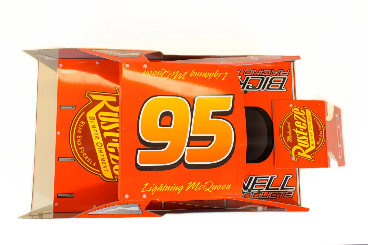 Small Addictions RC Wrap Addicts #95 Lighting McQueen Rust-eze MudBoss Wrap - Image 6
