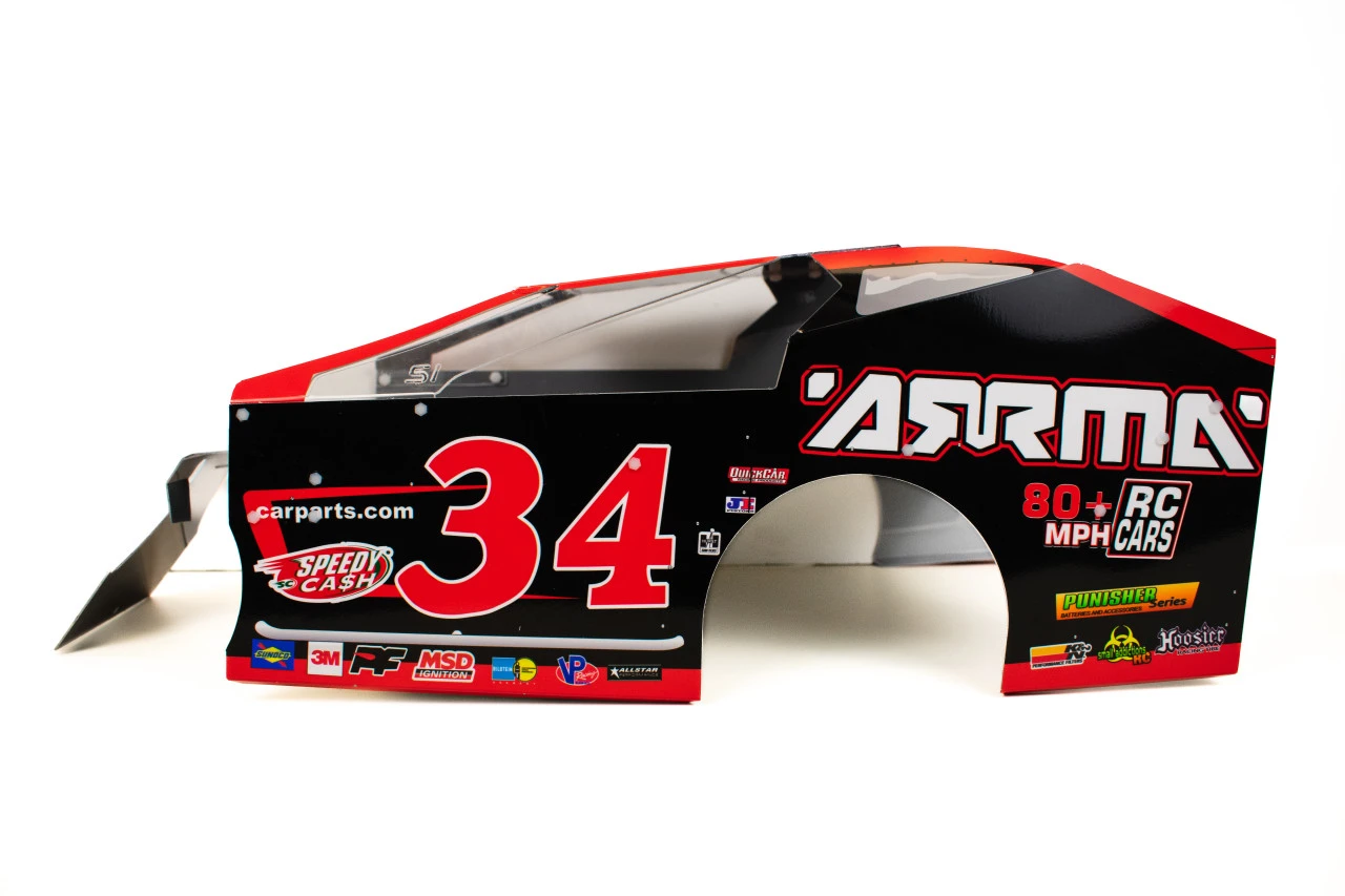 Small Addictions RC Wrapped Mudboss Body Michael McDowell Arrma #34 - Image 3