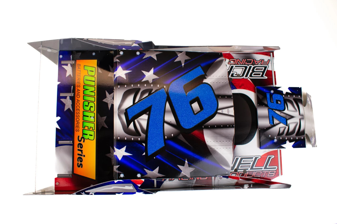 Small Addictions RC Screamin Eagle Star Spangled Mudboss Wrap...'Merica - Image 6