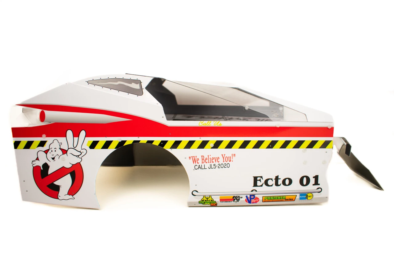 Small Addictions RC Wrapped Mudboss Body Ghostbusters 2 ECTO #01