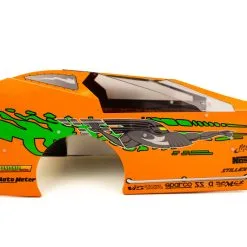 Small Addictions RC Wrapped Mudboss Body Fast&Furious Orange Car