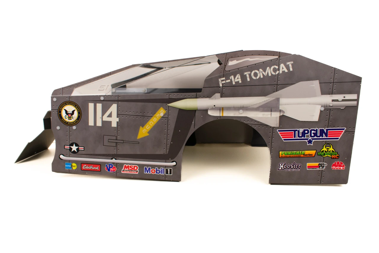 Small Addictions RC Wrapped Mudboss Body Top Gun #114 - Image 3