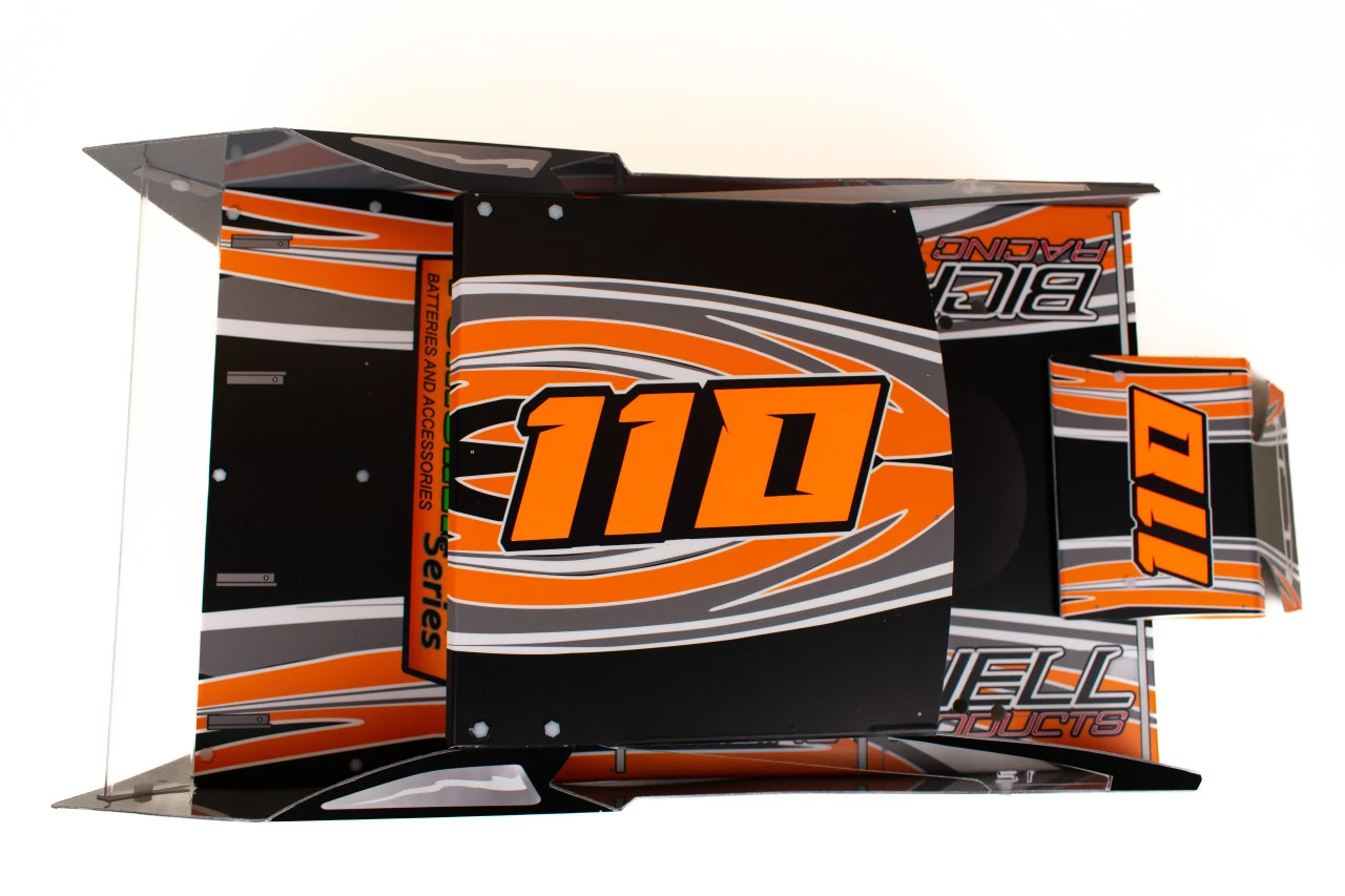 Wrapped Mudboss Body Small Addictions RC Matte Finish #110 - Image 5