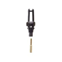Du-Bro 973 Long Arm Micro Clevis, Black, (.032), 2/pk