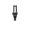 Du-Bro 975 Long Arm Micro Clevis, Black, (.062), 2/pk
