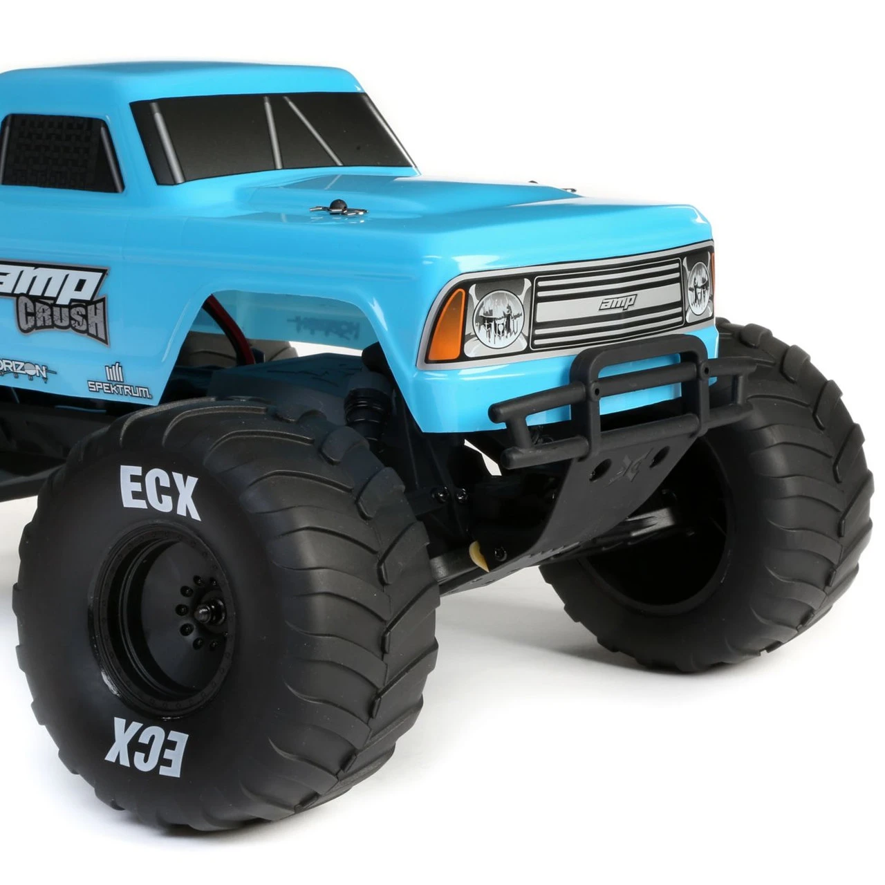 ECX 1/10 Amp Crush 2WD Monster Truck Brushed RTR (Blue) - Image 13