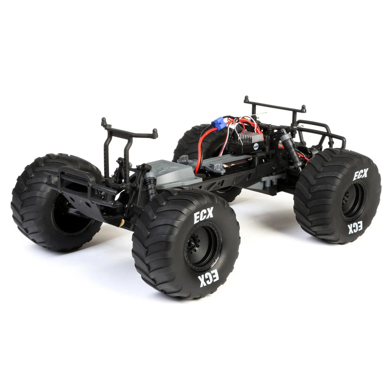 ECX 1/10 Amp Crush 2WD Monster Truck Brushed RTR (Orange) - Image 10