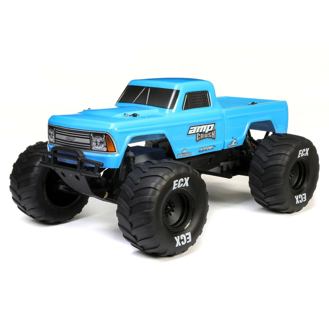 ECX 1/10 Amp Crush 2WD Monster Truck Brushed RTR (Blue)