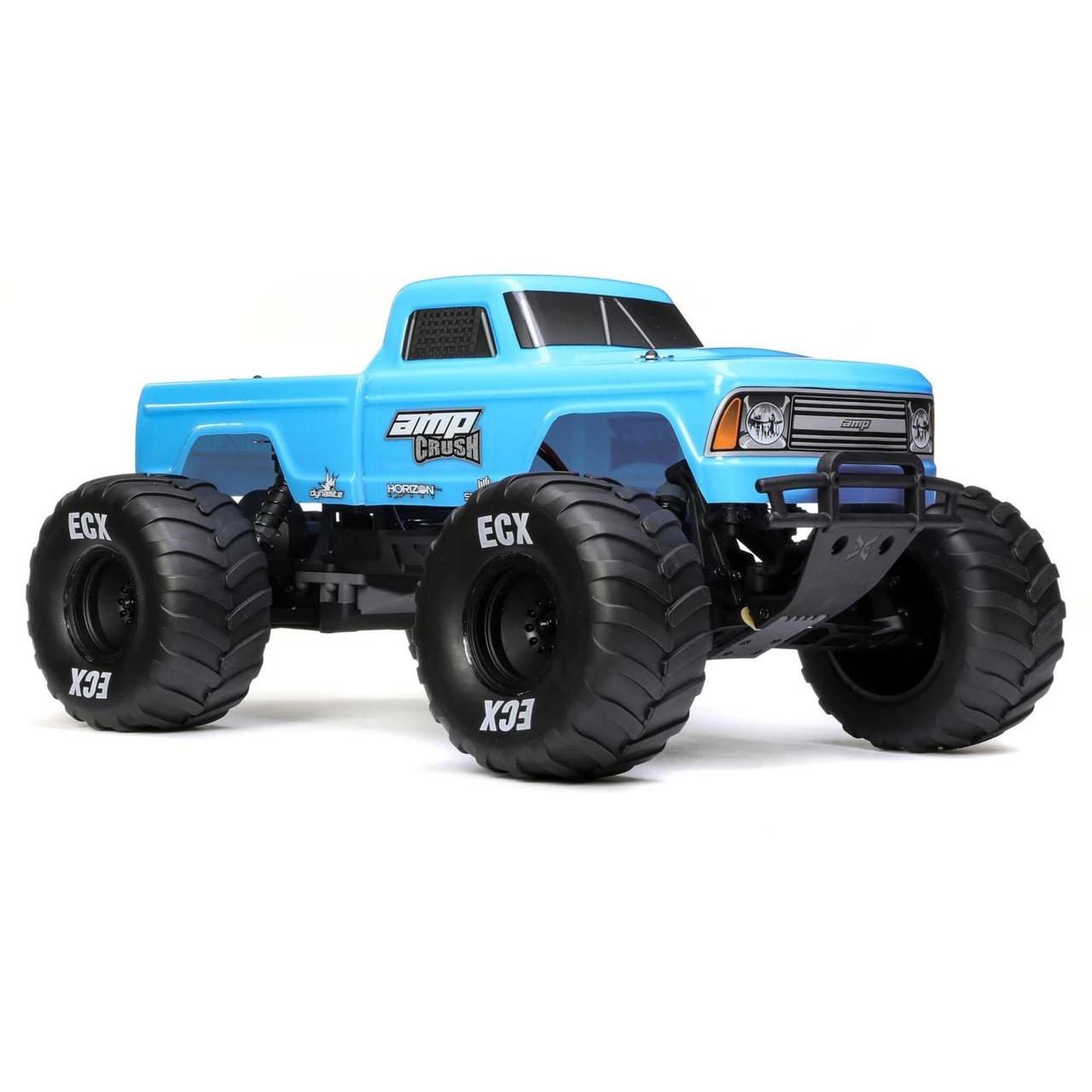 ECX 1/10 Amp Crush 2WD Monster Truck Brushed RTR (Blue) - Image 2