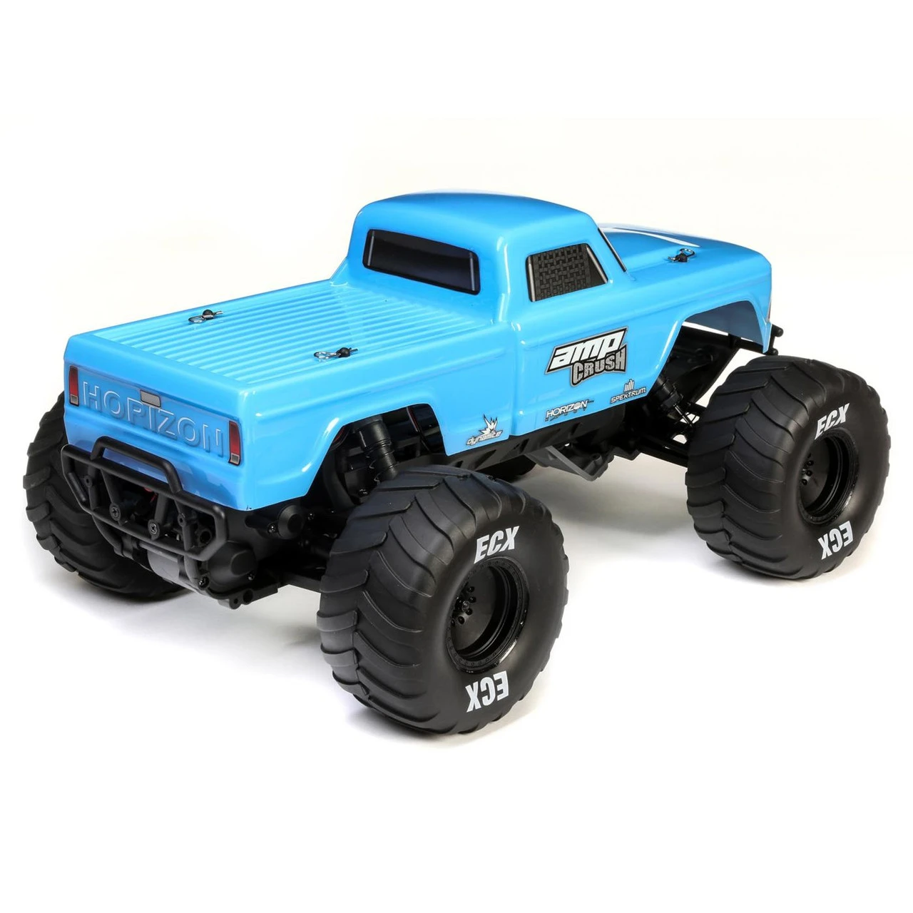 ECX 1/10 Amp Crush 2WD Monster Truck Brushed RTR (Blue) - Image 7