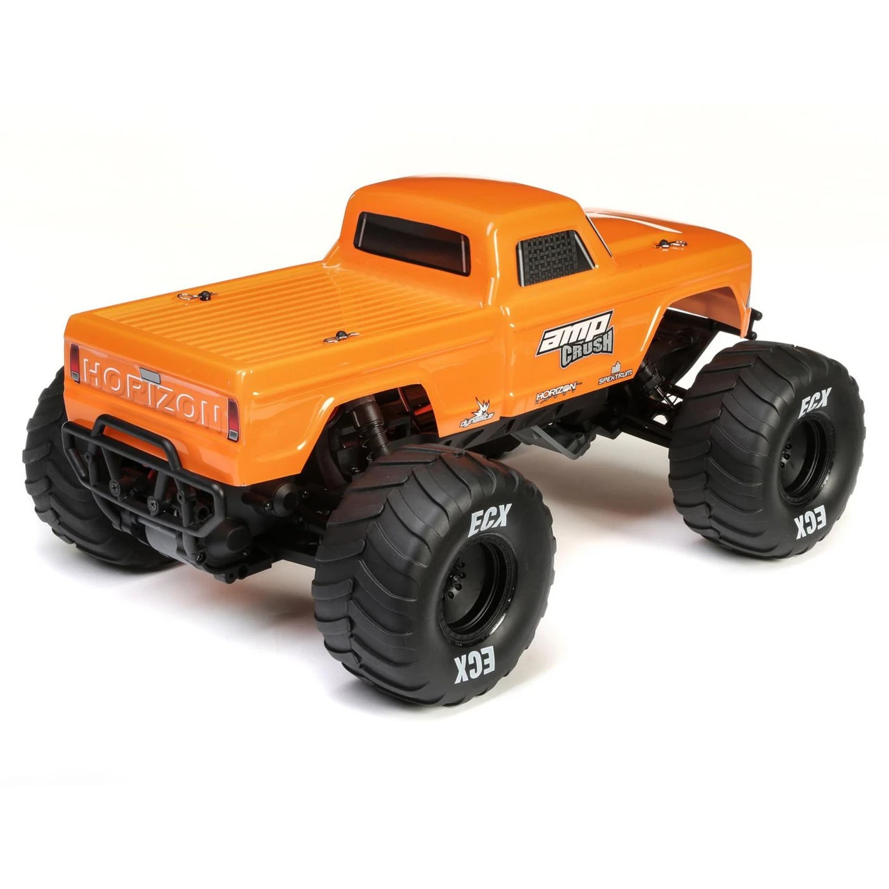 ECX 1/10 Amp Crush 2WD Monster Truck Brushed RTR (Orange) - Image 4