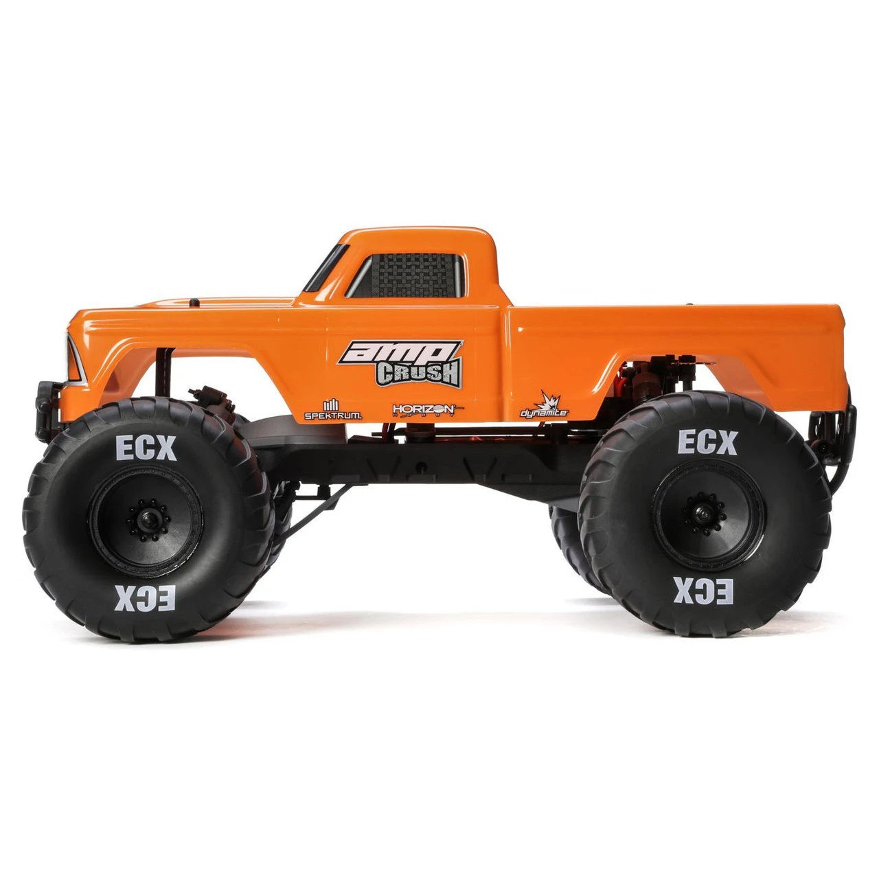 ECX 1/10 Amp Crush 2WD Monster Truck Brushed RTR (Orange) - Image 3