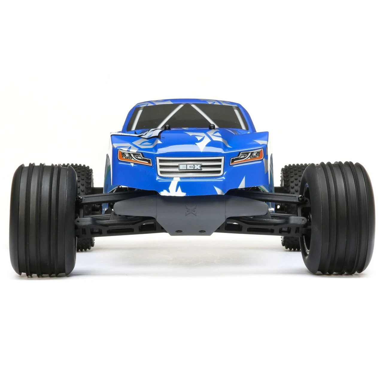 ECX 1/10 Circuit 2WD Stadium Truck Brushed RTR (Blue/White) - Image 4