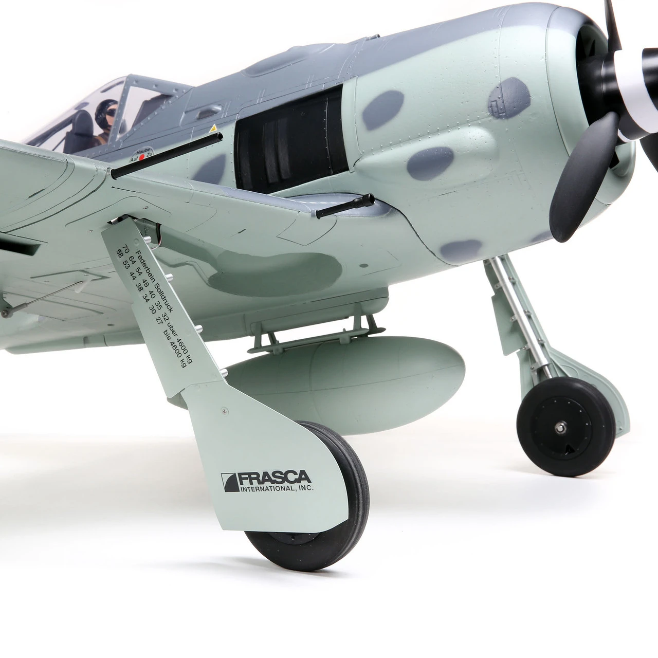 Eflite E-flite Focke-Wulf Fw 190A 1.5m BNF Basic Electric Airplane (1511mm) W/AS3X & SAFE Technology - Image 13